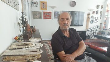 O sertanista Sydney Possuelo em sua casa em Brasília. Foto: Leonencio Nossa