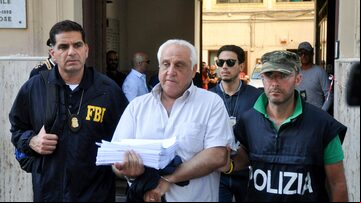 Depois de anos exilado nos EUA, Tommaso Inzerillo voltou à Itália para tentar restabelecer negócios ilegais e influência de sua família na Sicília. Foto: Alessandro Fucarini / AFP