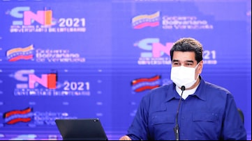 Maduro quer suspensão progressiva de sanções. Foto: Prensa Miraflores/EFE