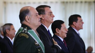 BRASILIA DF NACIONAL 01-12-2022 JAIR BOLSONARO 01/12/2022 PRESIDENTE JAIR BOLSONARO Solenidade de Promoção de Oficiais-Generais do Exército (Brasília - DF, 01/12/2022) Solenidade de Promoção de Oficiais-Generais do Exército. FOTO Clauber Cleber Caetano/PR. Foto: Clauber Cleber Caetano