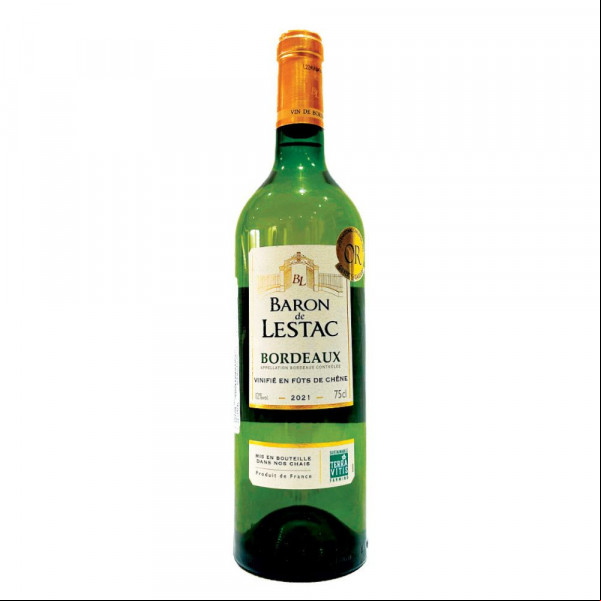Castel Baron de Lestac Bordeaux Blanc Sec 2021