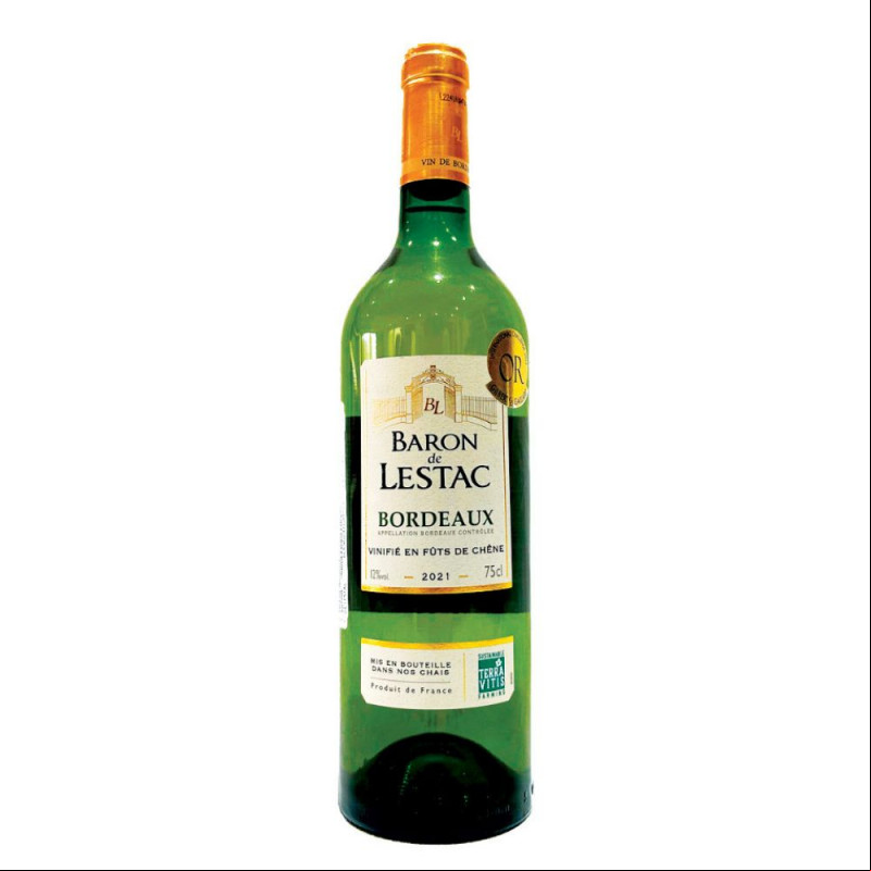 Castel Baron de Lestac Bordeaux Blanc Sec 2021