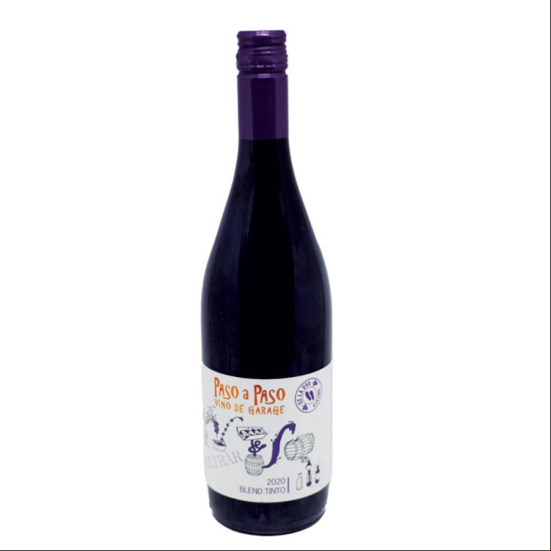 Paso a Paso Vino de Garage Blend Tinto 2020
