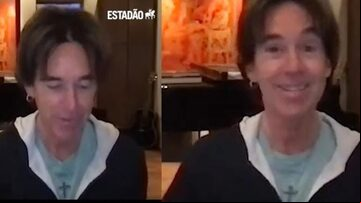 Per Gessle, do Roxette, reage a versões brasileiras da banda. Foto: Reprodução de vídeo / Estadão