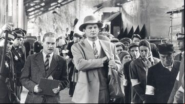 Liam Neeson, como Oskar Schindler, em 'A Lista de Schindler'. Foto: Universal Pictures
